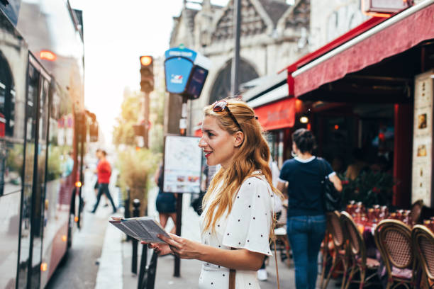 istock Beautiful young woman in Paris 1165493293