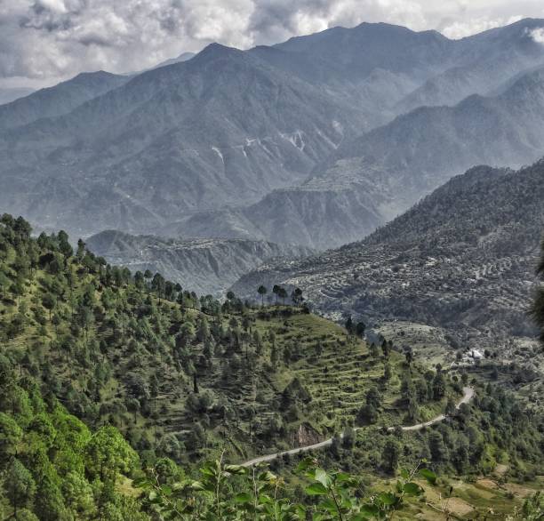 istock Landscape view of an valley.. 1165494525