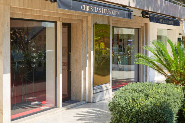 Christian Louboutin Fashion Luxury Store In A Sunny Day In Monte Carlo  Monaco Stock Photo - Download Image Now - iStock