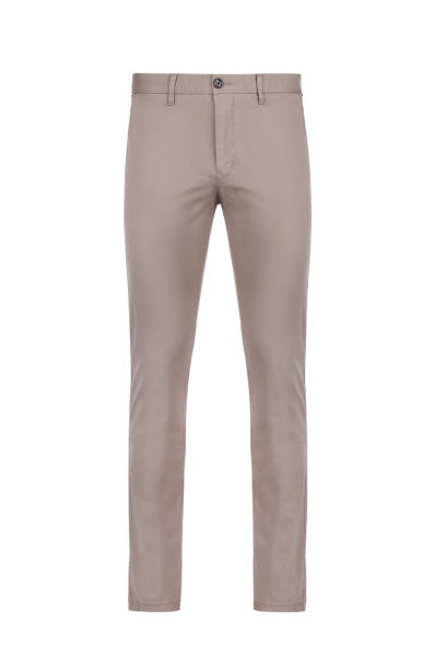 istock Front views of brown trousers 1165498679