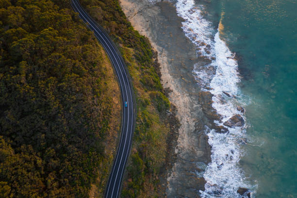 istock Great Ocean Road Aerial in Sunrise 1165498734