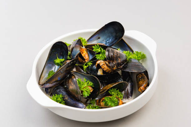 istock Food with Waste from Polluted Ocean, Environmental Problem Concept 1165505557