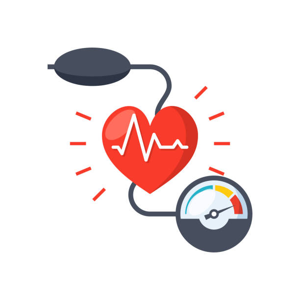 значок кровяного давления - meter gauge symbol instrument of measurement stock illustrations