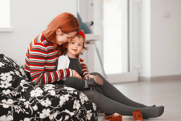 istock Beautiful mom with her cute daughter 1165509968