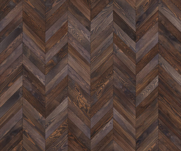 istock Chevron natural parquet seamless floor texture 1165510239