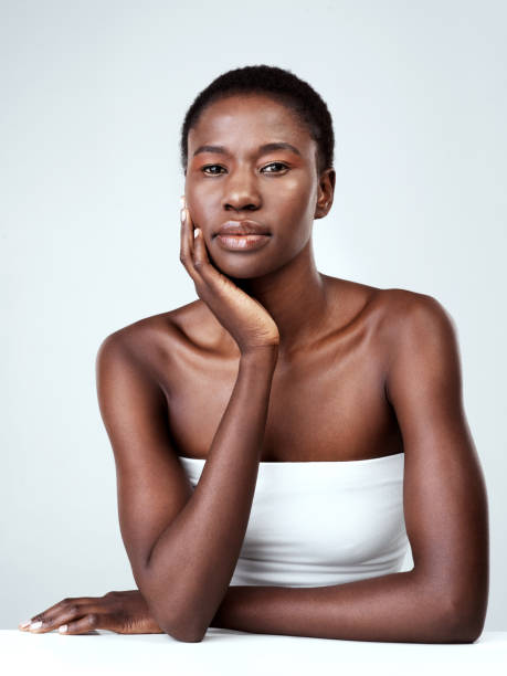 istock Healthy skin enhances her beauty 1165510845
