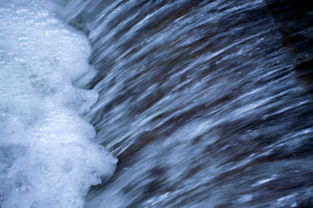 istock The stream of water. Water texture. 1165514046
