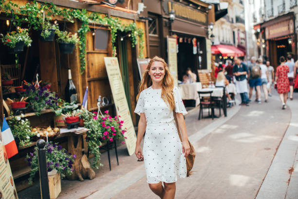 istock Attractive woman in Paris 1165515220