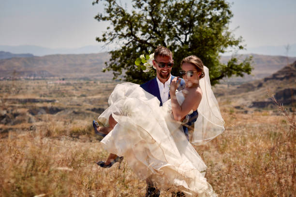 istock Just Married! The Happy Couple 1165516954
