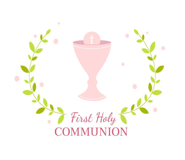 20-cartoon-of-the-first-communion-templates-illustrations-royalty