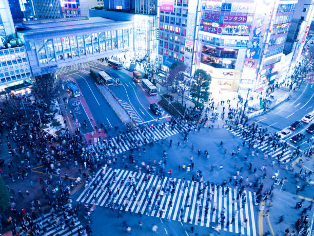 istock Shibuya Station in the evening 1165519444