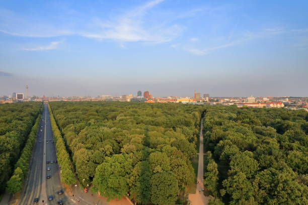 istock Aerial view of Tiergarten Park, Berlin, Germany (Deutschland) 1165520012