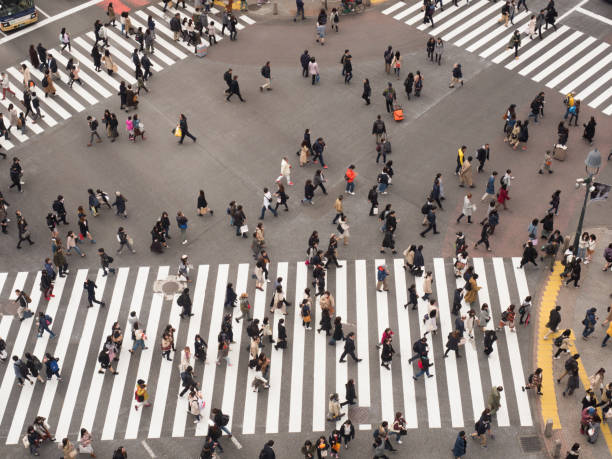 istock A scrambled intersection in front of Shibuya Station 1165520070