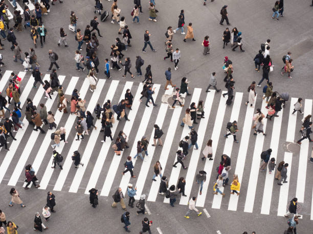 istock A scrambled intersection in front of Shibuya Station 1165520133