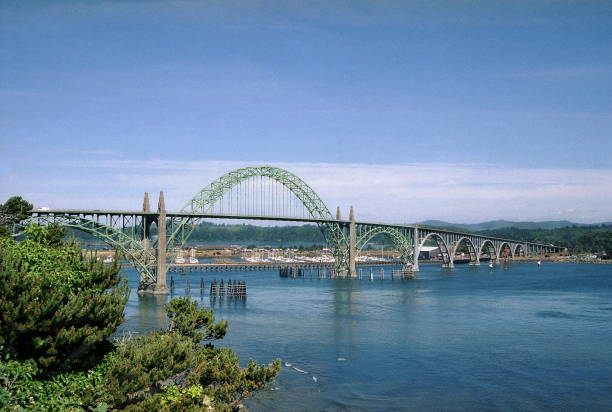 istock Bridge Conecting North & South Oregon state, USA 1165526905