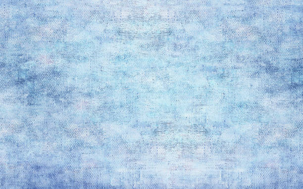 istock Light blue abstract oil paint winter background  with brush strokes on canvas. 1165536494