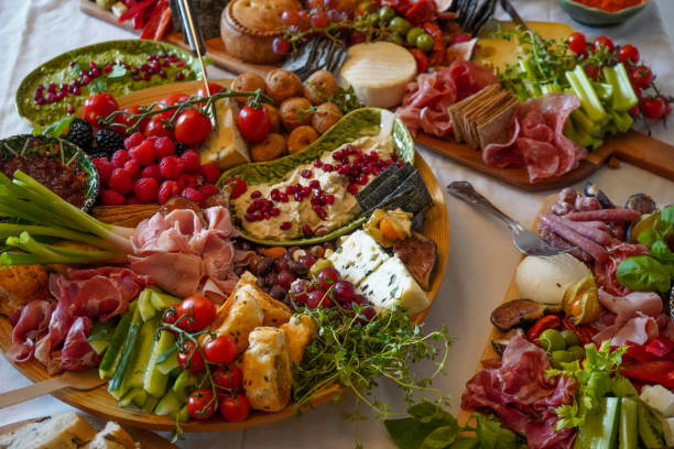 istock Close up of a fresh food platter 1165539438