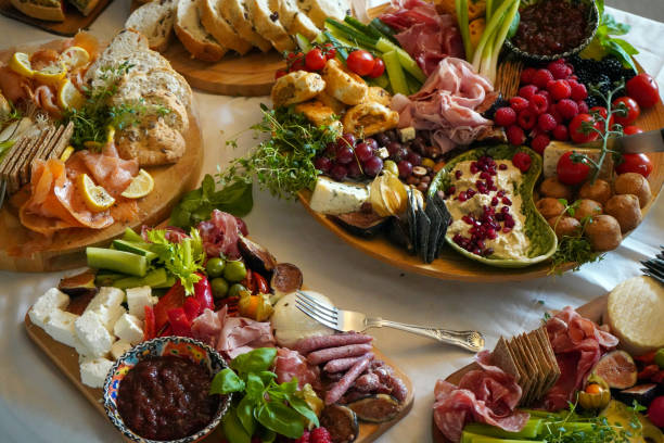 istock Close up of a fresh food platter 1165539754