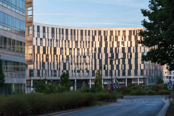 istock Architecture of a modern glass building 1165539822
