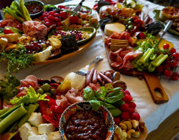 istock Close up of a fresh food platter 1165539940