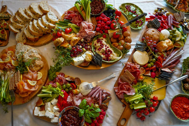 istock Close up of a fresh food platter 1165539983