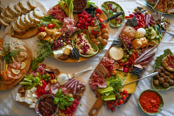 istock Close up of a fresh food platter 1165540571