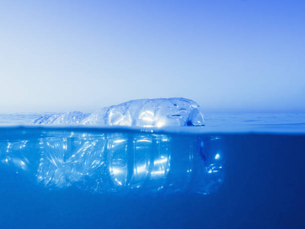 istock plastic bottle floating at the water of the ocean 1165548685