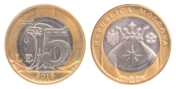 istock New Moldovan Lei Coin 1165549886