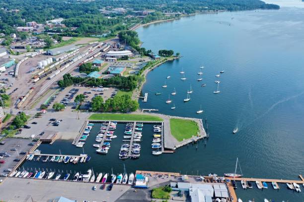 istock A summer day on the waterfront in Burlington , Vermont 1165554557