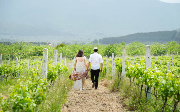 istock Couple in the Vineyard 1165554598