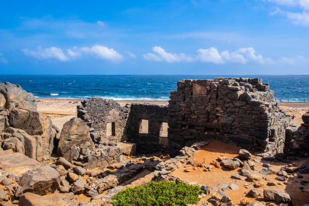 istock Aruba, Bushiribana Gold Ruins 1165558196