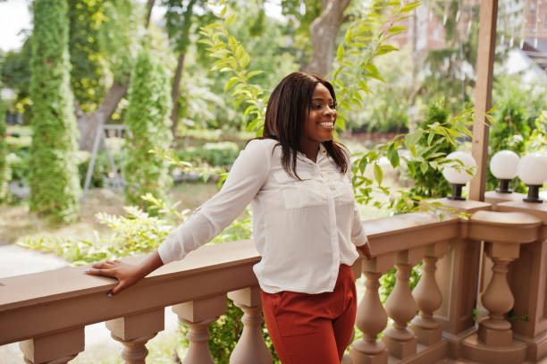 istock Formally dressed african american business woman 1165562253