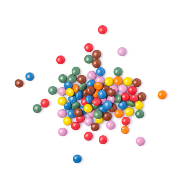 istock Chocolate multicolored glaze dragee or candies 1165566268