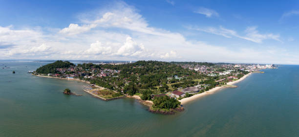 istock Panoramic View of Balikpapan Bay, Indonesia 1165569428