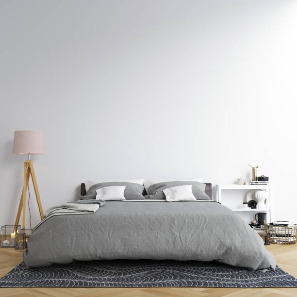 istock Interior Living Room Wall Mock Up Background 1165582339