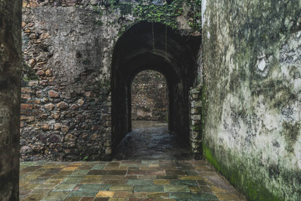 istock Old Portuguese Fort in Vasai,Mumbai India 1165585680