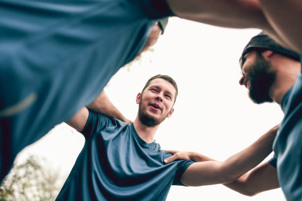 istock Sports Team Cheering For Motivation 1165591508