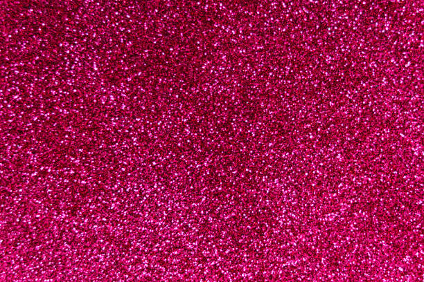 istock Texture of pink colored foamiran sheet with sparkles 1165594390