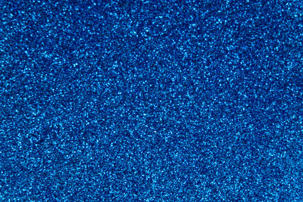 istock Texture of blue colored foamiran sheet with sparkles 1165594395