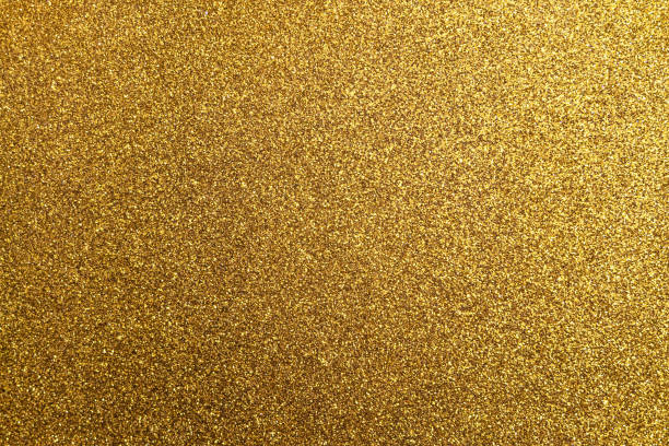 istock Texture of golden colored foamiran sheet with sparkles 1165594396