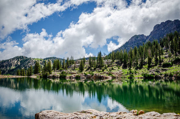 istock Ceceret Lake, Albion Basin, Utah 1165603377