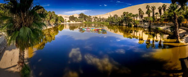 istock Huacachina oasis in Ica, Peru 1165613087