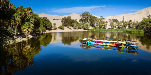 istock Huacachina oasis in Ica, Peru 1165613248