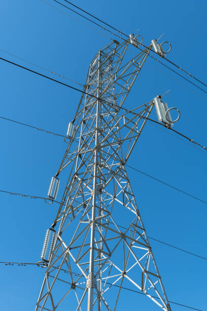 istock Electricity transmission pylon 1165619733