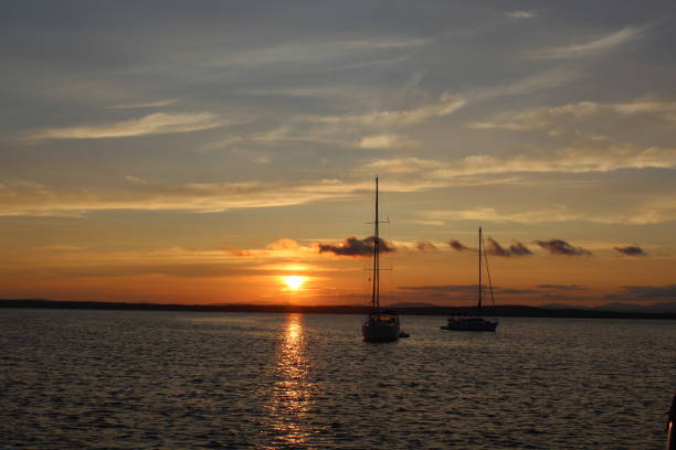 istock A peaceful evening on a sailboat 1165623127