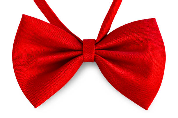 istock The red bow ribbon isolated on white background 1165623204