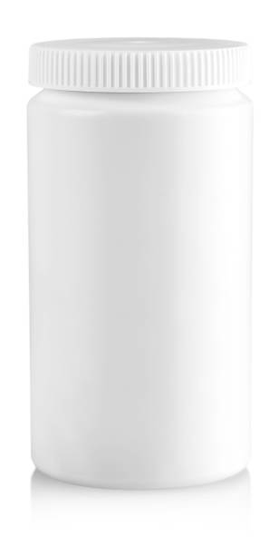 istock The white blank plastic bottle isolated on white background with clipping path 1165625436