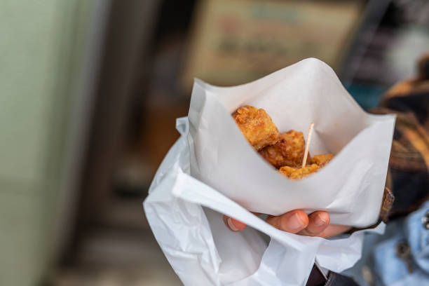 istock Take Away Chicken Bites in Japan 1165627182