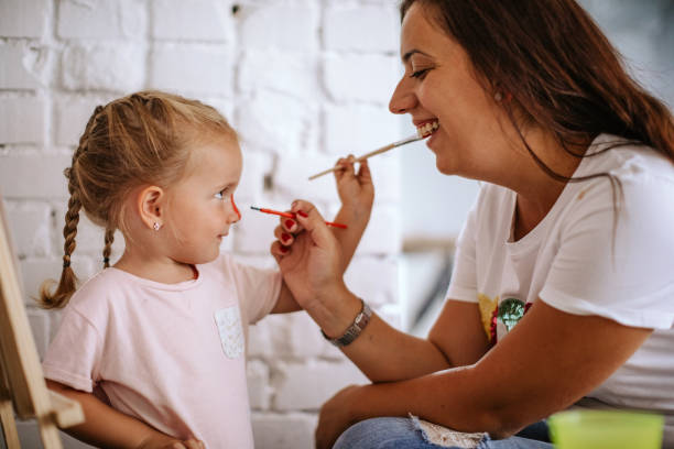 istock We are happy when we play with brush 1165628214