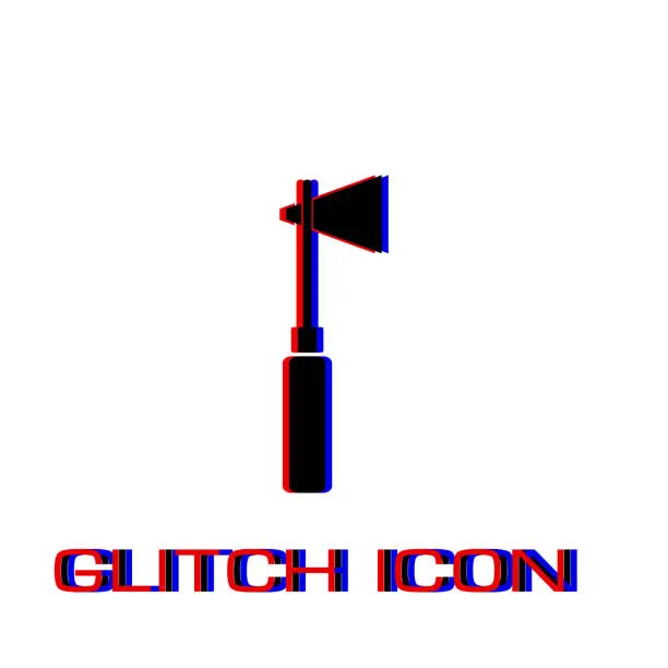 Vector illustration of Tomahawk icon flat.